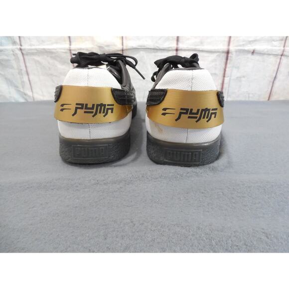 Puma Clyde Speedtribes Black Gold 368636-01 Men's Size 10.5 - Picture 9 of 12